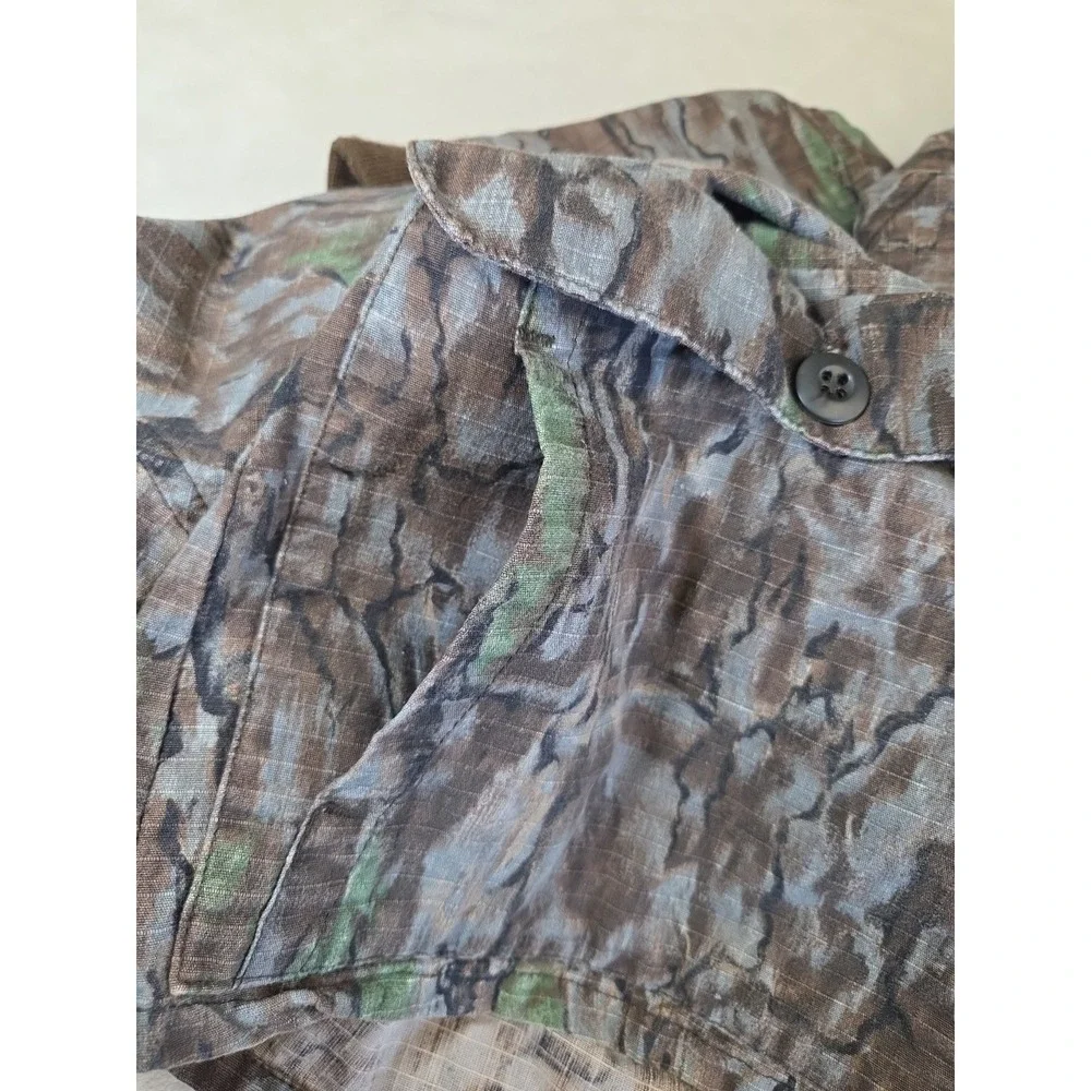 Vintage Liberty Hide N Pine Camouflage Zip Up Jacket‎ Size L